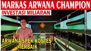 KETEMU JUGA !!!  MARKAS AROWANA SUPER RED CHAMPION INVESTASI MILIARAN