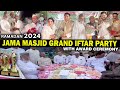 Grand iftar party with award ceremony at jama masjid  bazar matia mahal  ramadan 2024
