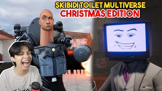 ASLI BIKIN NGAKAK~ React SKIBIDI TOILET MULTIVERSE : Christmas Edition