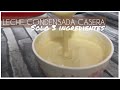 LECHE CONDENSADA CASERA CON LECHE EN POLVO 🥛 |RECETA FÁCIL| ECONÓMICA.