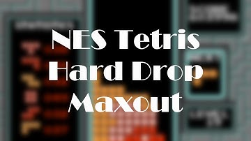 [TAS] NES Tetris Hard Drop - Maxout (Level 19 Start)
