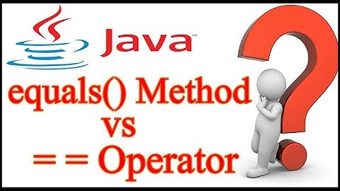 .equals() vs == operator | Difference between equals Method and == Operator in Java Tutorial