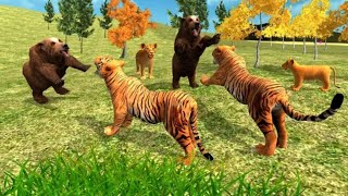 Play Wild Tiger Family Simulator# Angry Wild Tiger Family Simulator# Android games# Android Gameplay screenshot 4