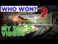 My Top 5 Fishing Videos | GIVEAWAY WINNER