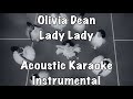 Olivia Dean Lady Lady Acoustic Karaoke Instrumental