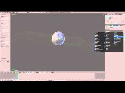 tutorial modificadores -explode- e -f-curve- Blender 2.58
