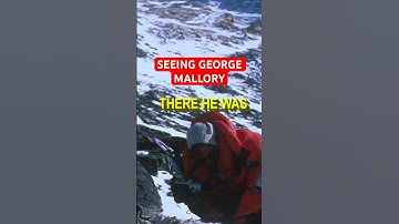 FACE TO FACE with George Mallory - Everest’s SECRETS REVEALED ~ #shorts #everest #mountains