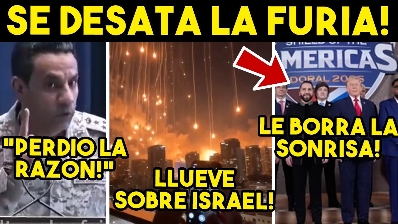 DE ULTIMA HORA! IRAN DESATA LA FURIA, DAN A TRUMP EN 24 HORAS. EU TERRIBLE ERROR, ADIOS