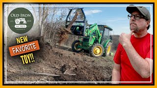 Unbelievable Attachment Rips Out ALL The Trees!!  Notch Tree Puller - Getting It Dirty!