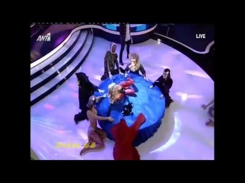 Your Face Sounds Familiar 3: 2o Live Ματθίλδη Μαγγίρα (Amanda Lear) {10/4/2016}