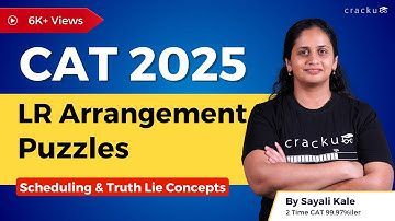 CAT 2025 LR - Scheduling & Truth Lie Concept - By Sayali Ma