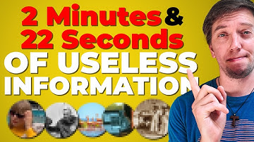 Useless information you’ll probably never use in 2ish minutes!