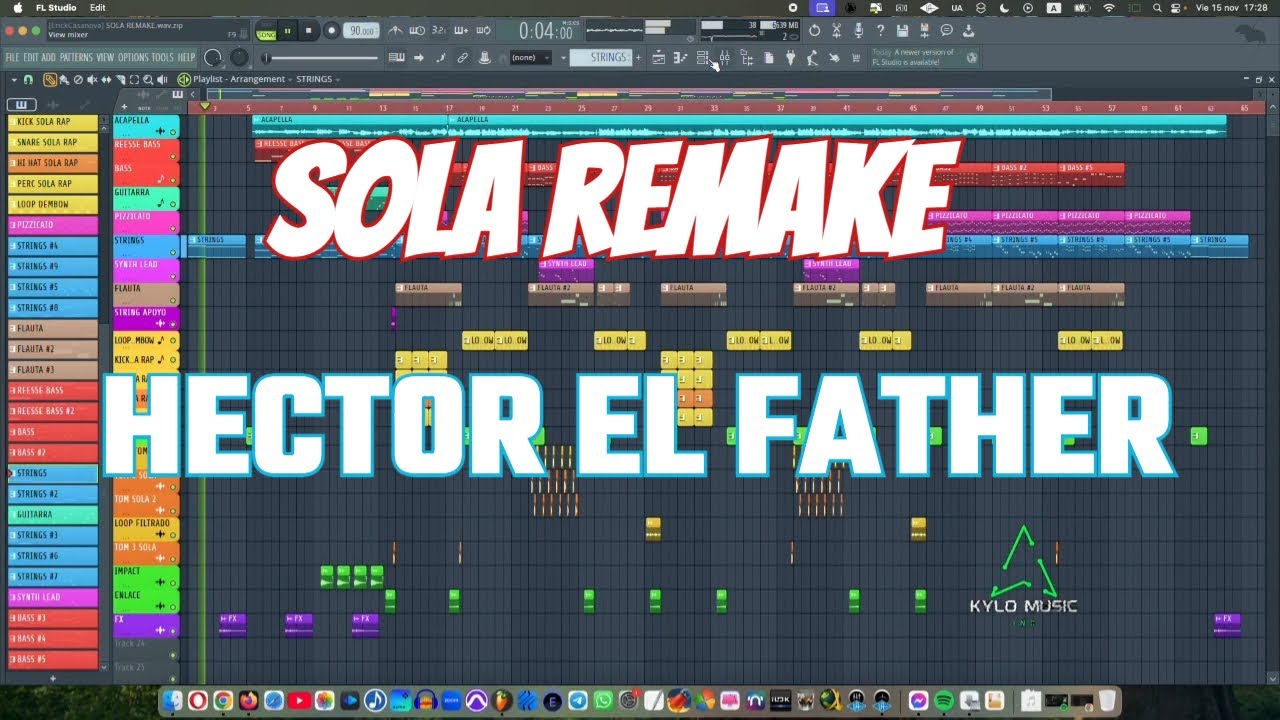 SOLA ❌ Remake ❌ Hector El Father Instrumental/FLP