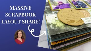 Massive Scrapbook Layout Share!  [Pixels & PaperCrafts]