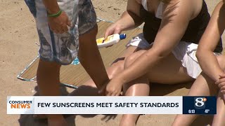 Consumer Headlines: Few sunscreens meet safety standards