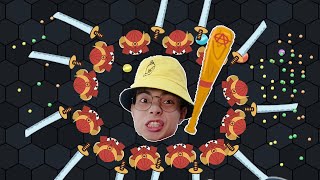 ThắnG Tê Tê Lần Đầu Cầm Gậy Bóng Chày Chơi EvoWars.io screenshot 4