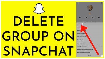 How To Delete Group In Snapchat (2023)