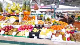 POV Walk Through Mercado de Alvalade - Classic Market In Lisbon