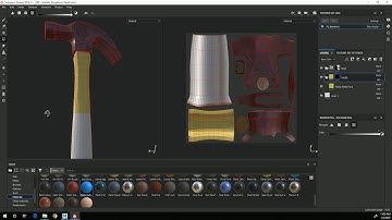 Creating Folders and Masks in Substance Painter