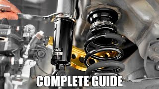 How to Setup Adjustable Coilovers & Control Arms // MacPherson & Divorced screenshot 2