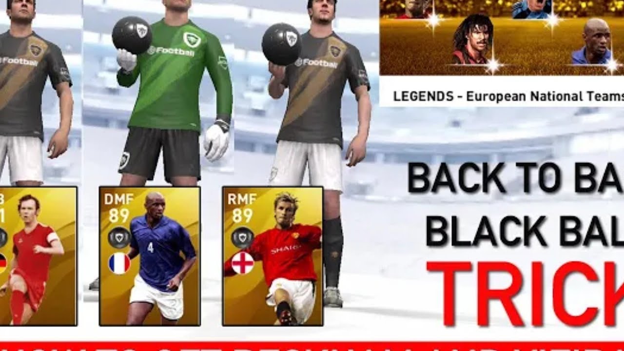 LEGENDS TRICK IN LEGENDS - EUROPEAN NATIONAL TEAMS BOXDRAW | MOST EFFECTIVE TRICK | PES 2020 MOBILE
