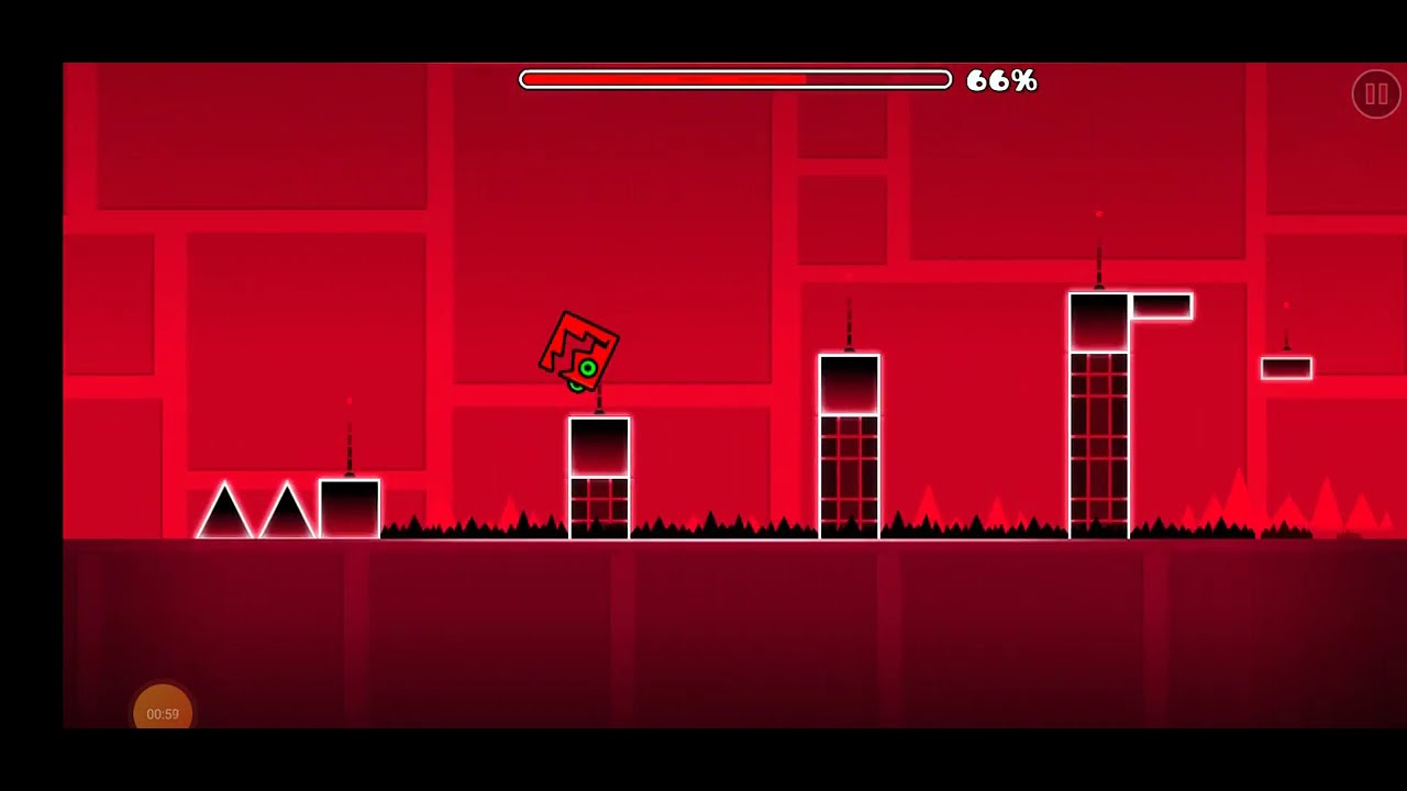 Beating Stereo Madness First try. | Geometry Dash - YouTube