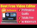 Best Free Video Editing Software For Computer | Tech Marathi | Prashant Karhade