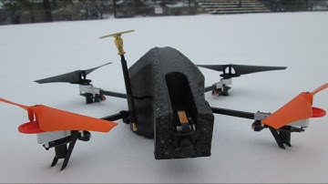 Antennae Mod Range Tests - Extended Wifi Signal - AR Drone 2.0 Episode 42 HD