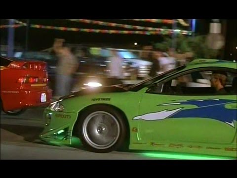 追悼 ワイルドスピード 三菱 エクリプス ドラッグレースシーン ゼロヨン Youtube