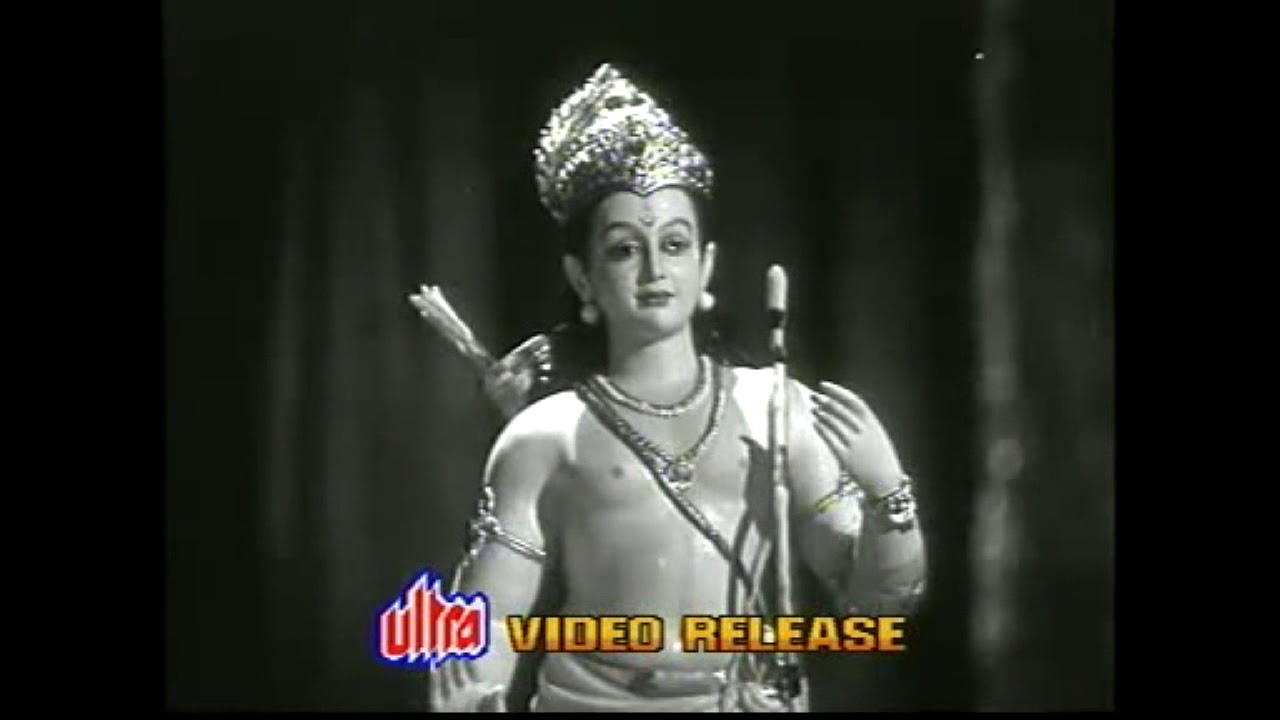 RAM RAM BHAJ RAM RAM BHAJ RAM RAM SHYA RAM   Dilip Dholakia   RAM HANUMAN YUDH 1957 HQ Audio Sound