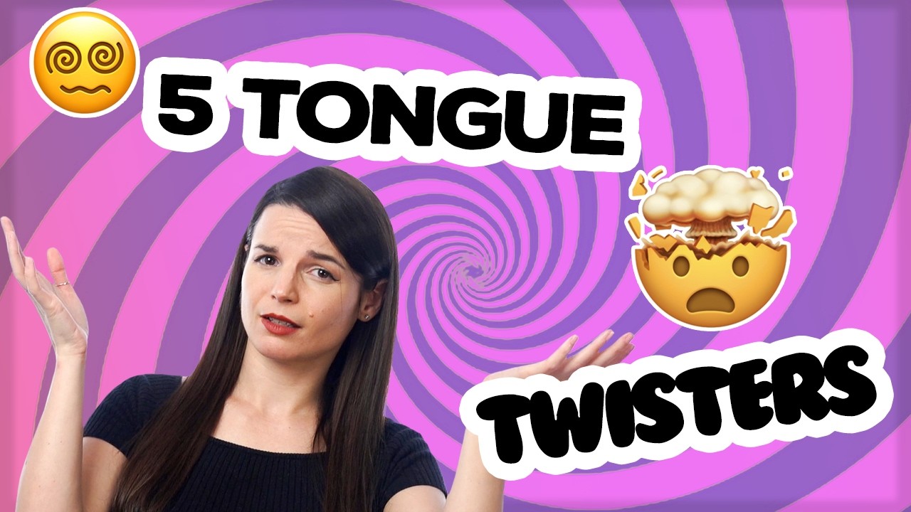 Top 5 Tongue Twisters In English Youtube