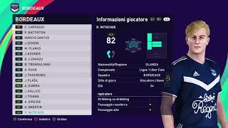 Efootball Pes 2021- Girondins Bordeaux Clic - Master League Project By The Dex - Ligue 1
