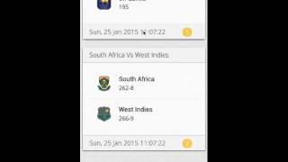 ICC CRICKET WORLD CUP 15 -LITE Android App screenshot 5