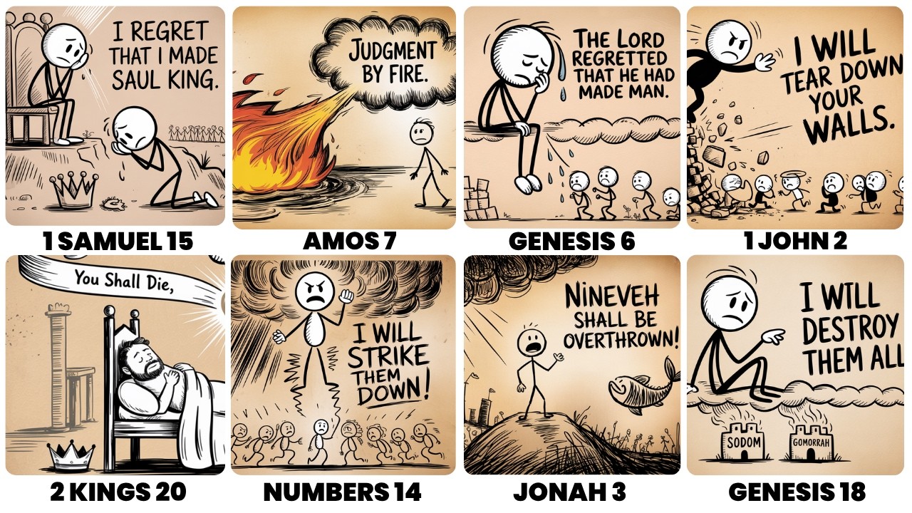 Объяснение каждого случая, когда Бог менял свое мнение