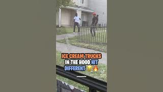 ice cream truck in the hood hit different #icecream