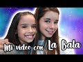 Grabé un video con la Bala para mi canal 😳😊 El canal de Luna