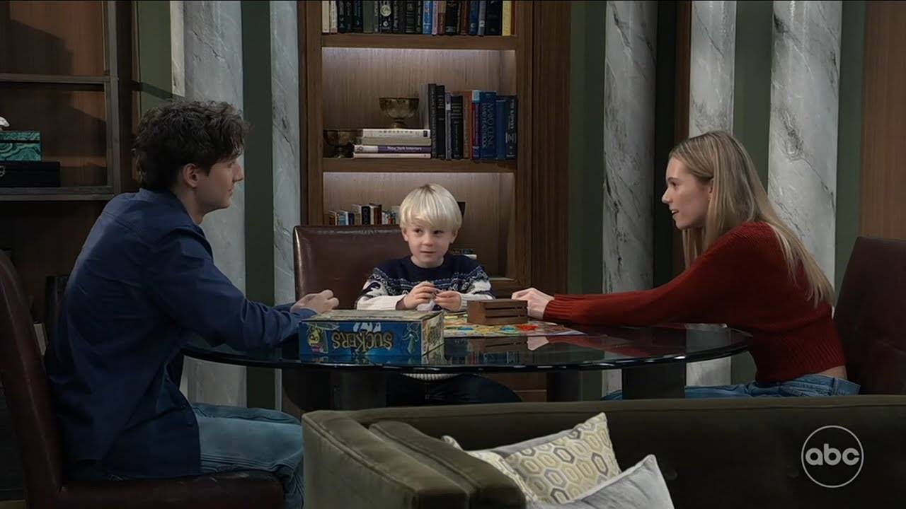 Charlotte Tells Rocco She Saw Valentin For Christmas on General Hospital  (Dec. 26, 2025)
