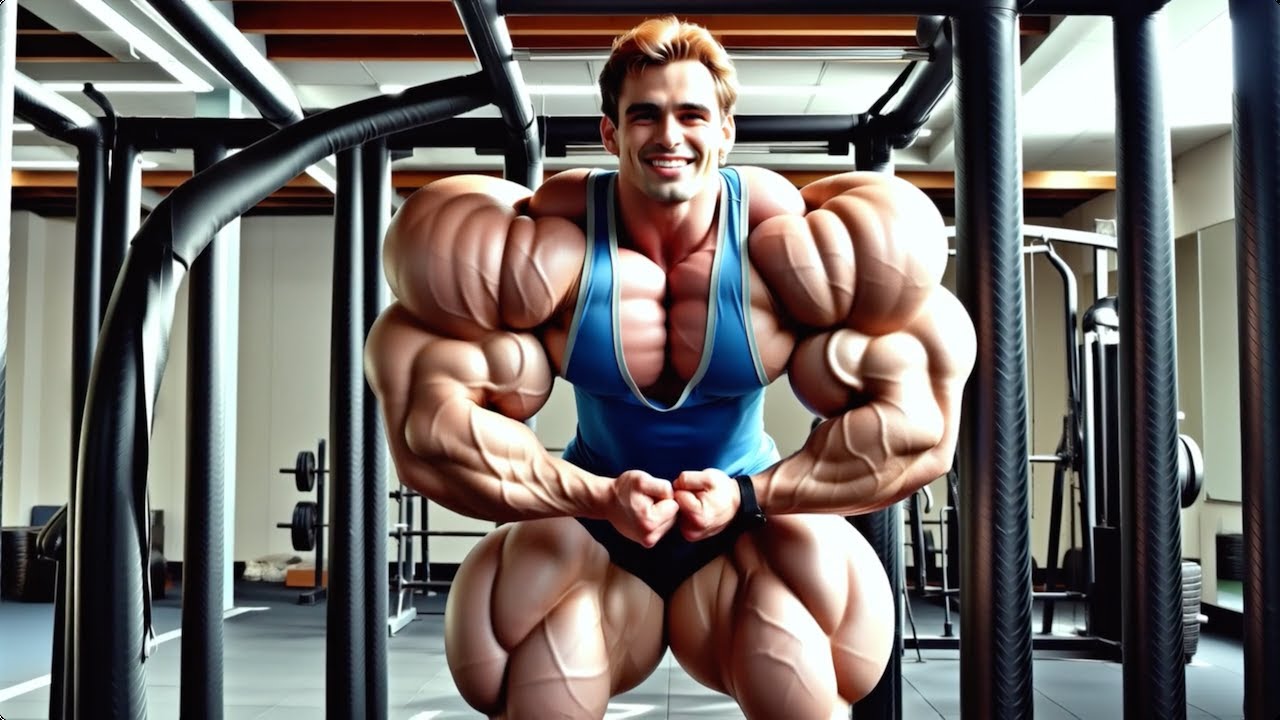 Growing Every MUSCLE in the Gym | AI Muscle Morph