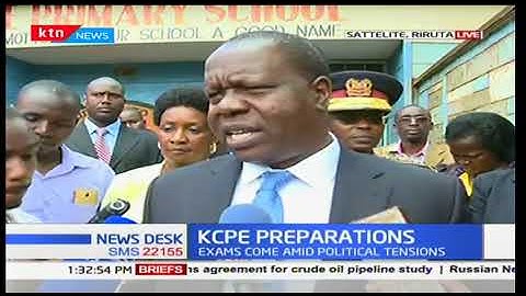 CS Fred Matiangi assures students and parents of peace ahead of KCSE, KCPE kick off