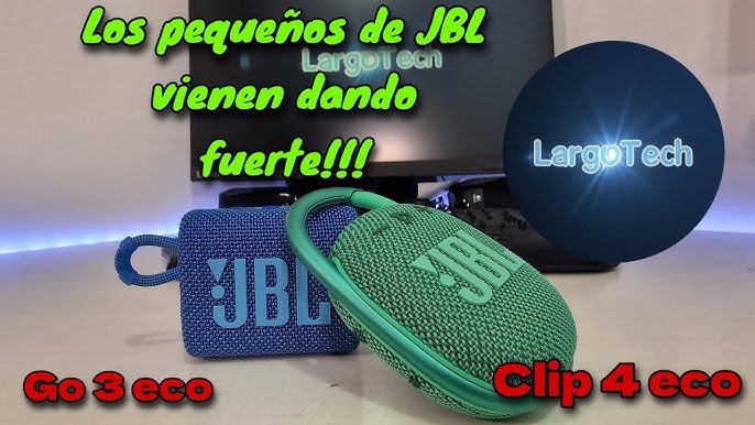 JBL Go 3 Eco y JBL Clip 4 Eco ➡️