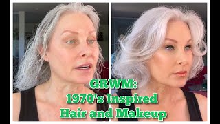 GRWM: 1970's Inspired Hair and Makeup