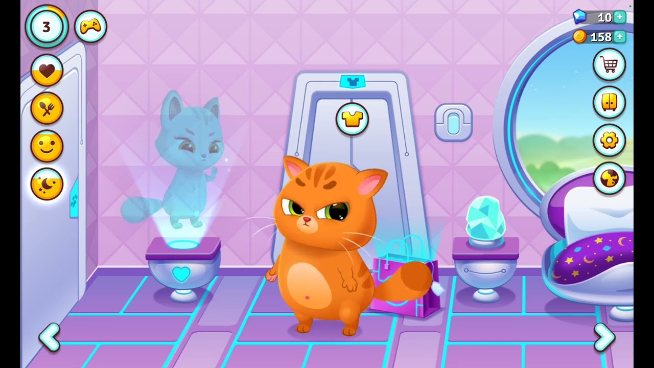 Обзор из игры на BUBBU 2 