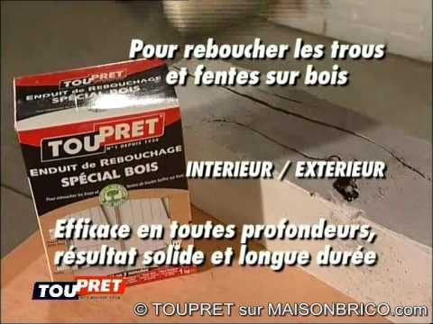 Les Enduits Spécial Bois Toupret Sur Maisonbricocom