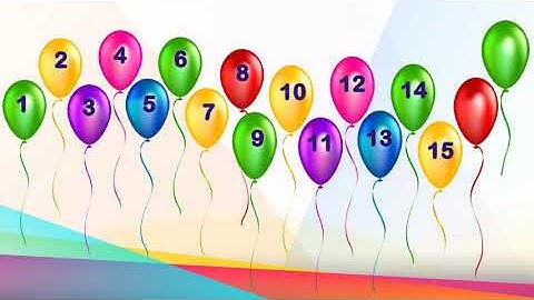 Introduction to Number 17 Seventeen. Learn to count. learning numbers.