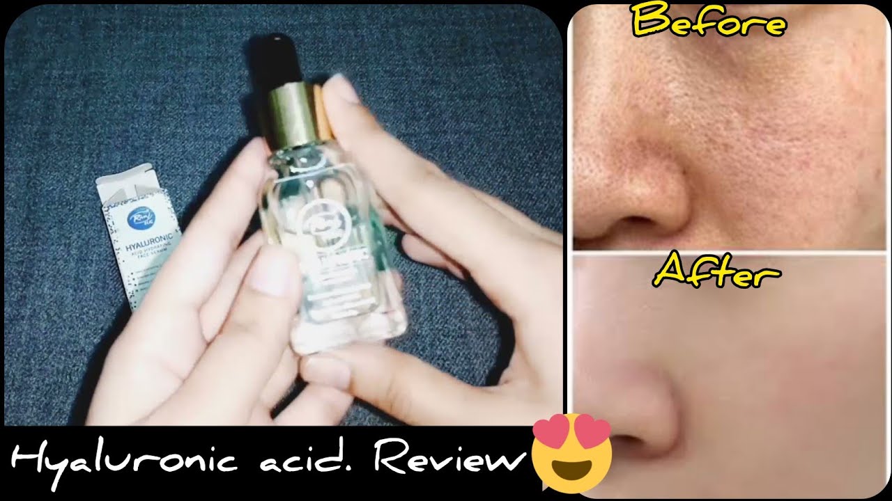 Hyaluronic Acid face serum Rivaj UK quick review YouTube