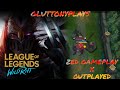 1HP OUTPLAYED ZED × GAMEPLAY • LEAGUE OF LEGENDS WILDRIFT