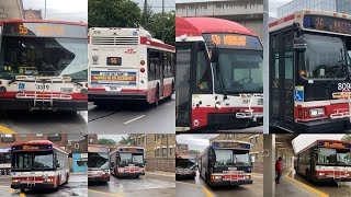 TTC 3319 Startup & Other Bus Clips Various…Compilation 8/23/2023