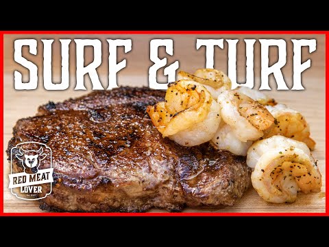 Full Surf and Turf Recipe | This Creamy Garlic Sauce is THE BEST!. 