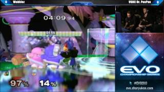 Evo 2013 Super Smash Bros. Melee Top 8 - Wobbles Vs Dr.peepee