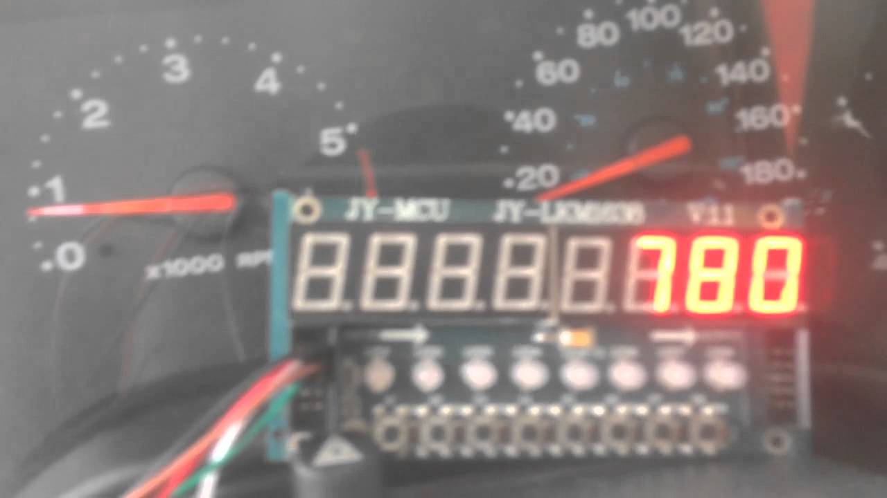 Jeep TJ Digital Tachometer Testing YouTube